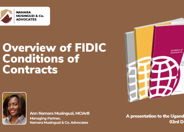 Overview of FIDIC Contracts_Cover Page